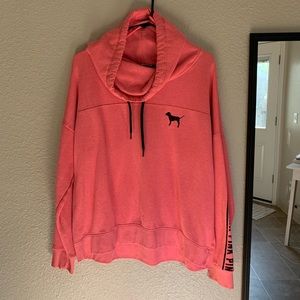 VS Pink cowlneck sweatshirt
